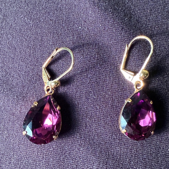 Luxurious Amethyst and Gold Necklace Set - Picture 12 of 16